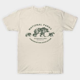 National Parks Conservation Association 2 by Buck Tee T-Shirt